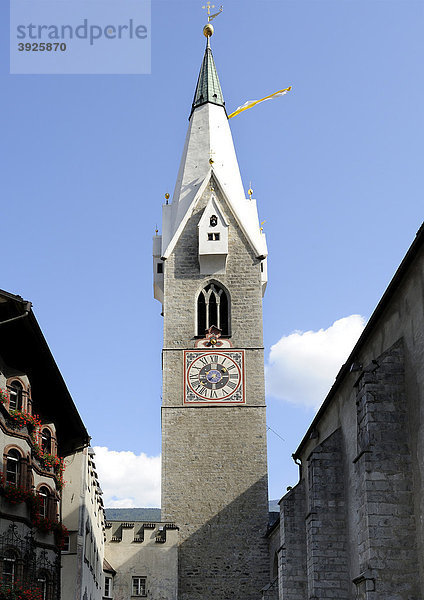 Weißer Turm  Torre Bianco  St. Michaelskirche Brixen  Trentino  Südtirol  Italien  Europa