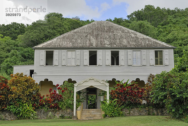 Lawaetz Museum  früher Villa eines Zuckerrohr-Plantagenbesitzers  Insel St. Croix  US Virgin Islands  USA