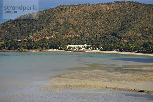 Luftaufnahme Luxus Hotel Resort Hayman Island  Whitsunday Islands National Park  Queensland  Australien