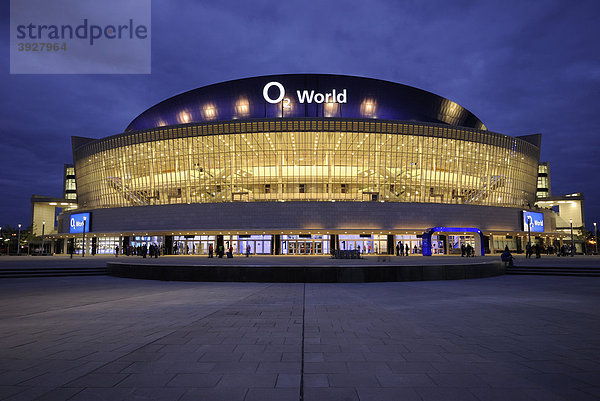 O2 World  O2-Arena der Anschutz Entertainment Group  Berlin Friedrichshain  Deutschland  Europa