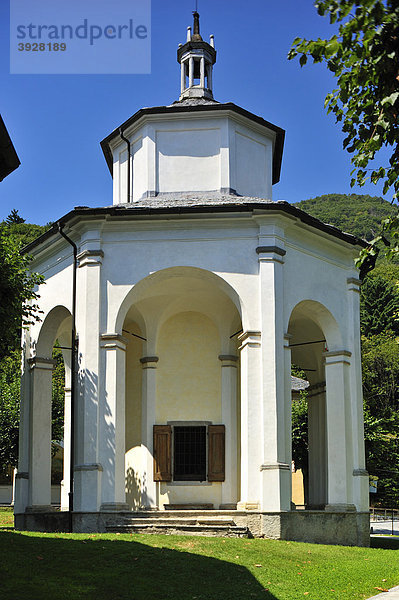 Capella di San Giovanni Battista  Sacro Monte della Santissima Trinit‡ di Ghiffa  Ghiffa  Lago Maggiore  Piemont  Italien  Europa