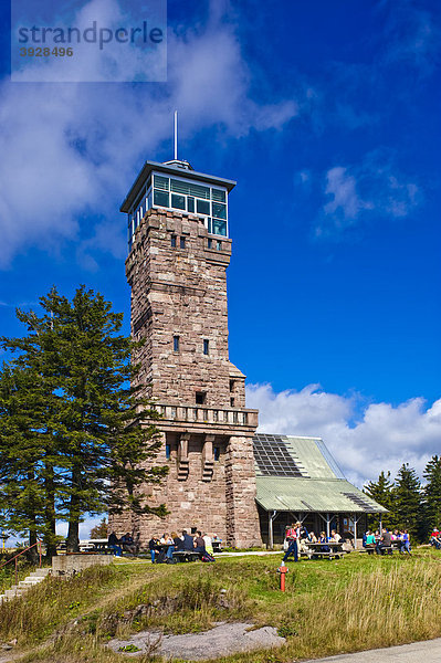 Hornisgrinde  Hornisgrindeturm  Schwarzwald  Baden-Württemberg  Deutschland  Europa