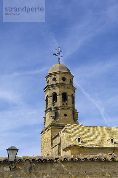 Glockenturm der Kathedrale  16. Jh.  Baeza  Jaen Provinz  Andalusien  Spanien  Europa
