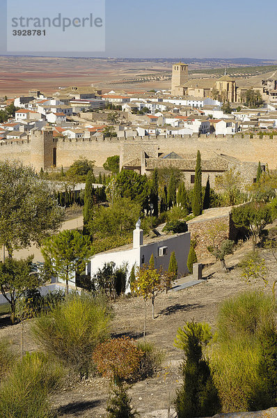 Stiftskirche von San BartolomÈ  15. Jahrhundert  Belmonte  Ruta del Quijote  Provinz Cuenca  Castilla-La Mancha  Spanien  Europa