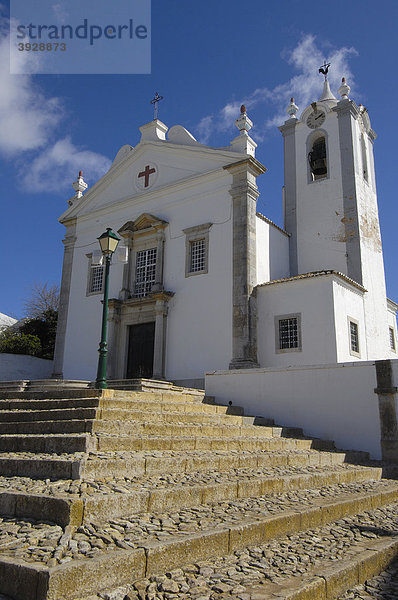 San Martin-Kirche  Estoi  Faro  Algarve  Portugal  Europa