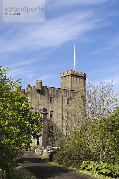 Burg Dunvegan Castle  Isle of Skye  Schottland  Vereinigtes Königreich  Europa