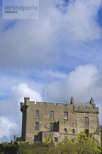 Burg Dunvegan Castle  Isle of Skye  Schottland  Vereinigtes Königreich  Europa