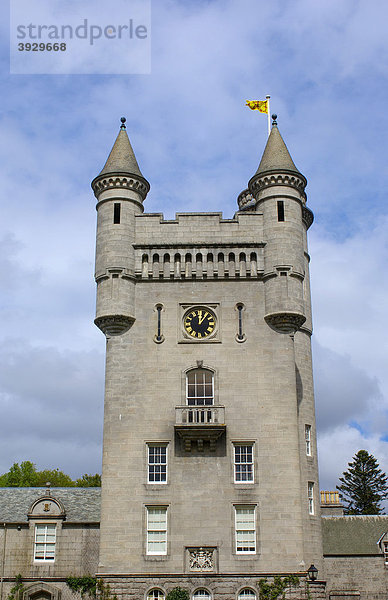 Schloss Balmoral Castle  Aberdeenshire  Schottland  Vereinigtes Königreich  Europa