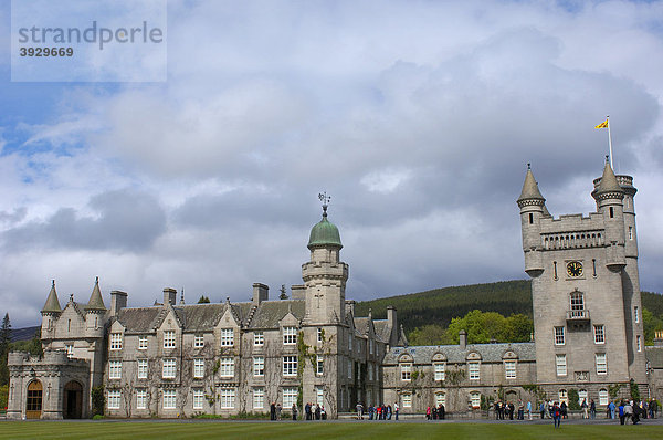 Schloss Balmoral Castle  Aberdeenshire  Schottland  Vereinigtes Königreich  Europa