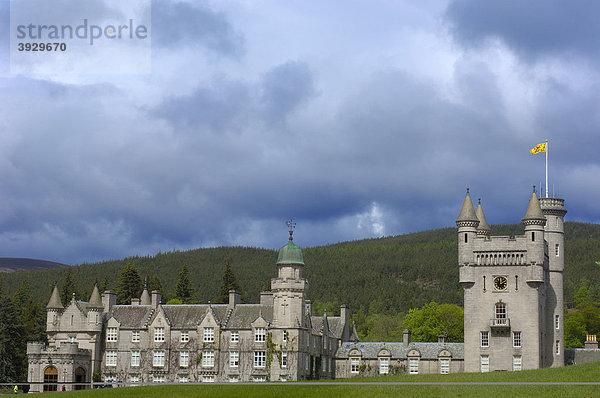 Schloss Balmoral Castle  Aberdeenshire  Schottland  Vereinigtes Königreich  Europa