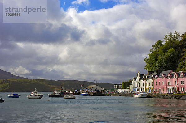 Portree  Insel Skye  Highlands Region  Schottland  Vereinigtes Königreich  Europa