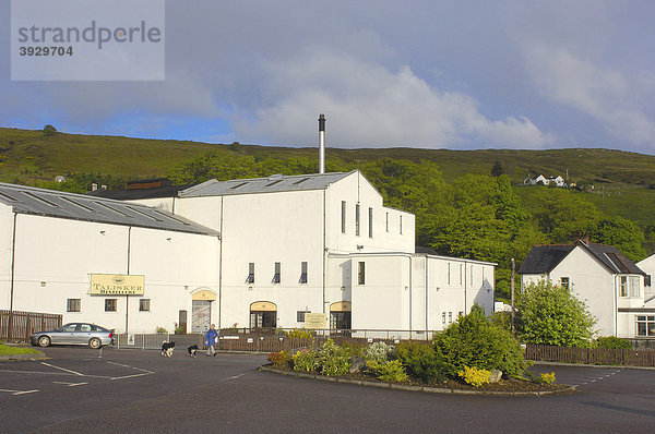 Talisker-Destillerie  Single Malt Whisky  Insel Skye  Highlands Region  Schottland  Vereinigtes Königreich  Europa