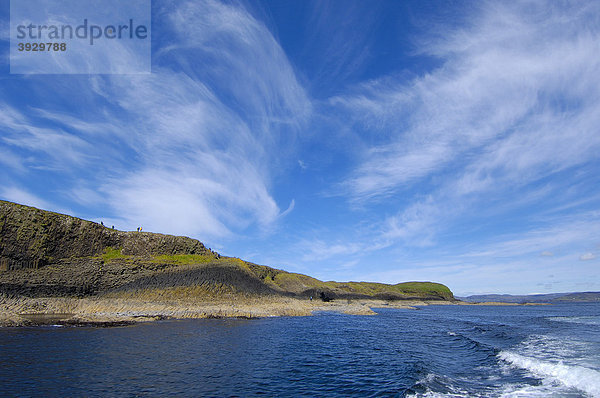 Isle of Staffa Nature Reserve Naturschutzgebiet  Innere Hebriden  Argyll and Bute Distrikt  Schottland  Vereinigtes Königreich  Europa