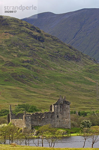 Schloss Kilchurn Castle  Loch Awe See  Argyll and Bute Distrikt  Highlands  Schottland  Vereinigtes Königreich  Europa