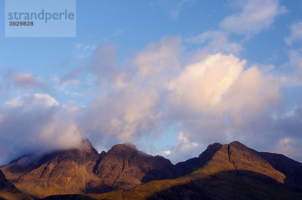 Cuillin Hills  Isle of Skye  Western Highlands  Schottland  Vereinigtes Königreich  Europa