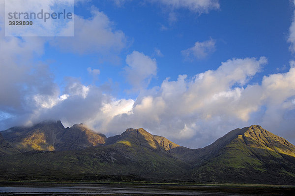 Cuillin Hills  Isle of Skye  Western Highlands  Schottland  Vereinigtes Königreich  Europa