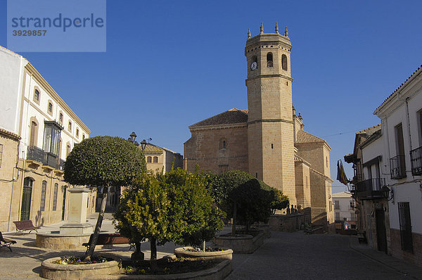 San Mateo Kirche  BaÒos de la Encina  Provinz Jaen  Andalusien  Spanien  Europa