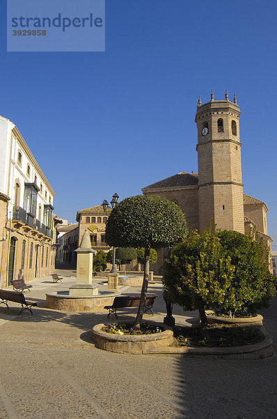 San Mateo Kirche  BaÒos de la Encina  Provinz Jaen  Andalusien  Spanien  Europa