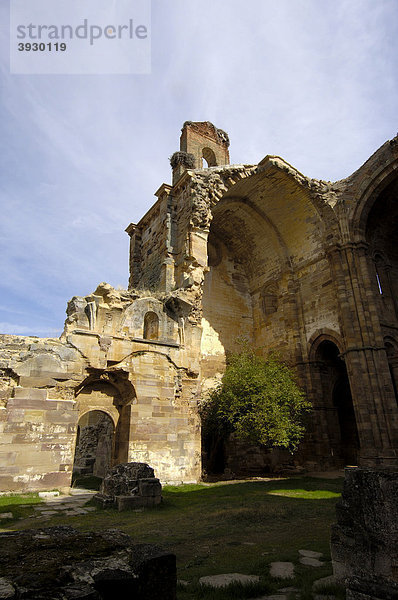 Ruinen von Santa Maria de Moreruela  Zisterzienserkloster  12. Jahrhundert  Provinz Zamora  Kastilien-LeÛn  Spanien  Europa