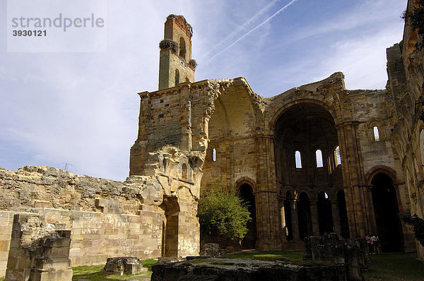 Ruinen von Santa Maria de Moreruela  Zisterzienserkloster  12. Jahrhundert  Provinz Zamora  Kastilien-LeÛn  Spanien  Europa
