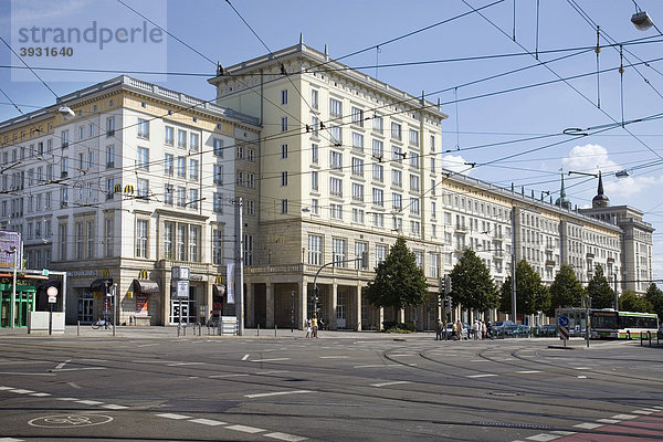 Ernst Reuter Allee  Magdeburg  Sachsen-Anhalt  Deutschland  Europa