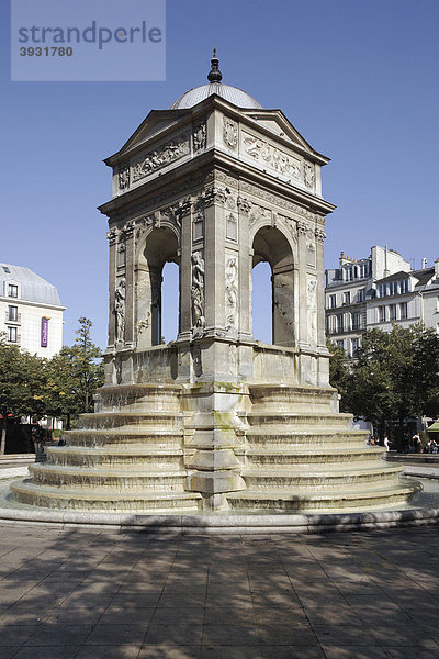 Fontaine des Innocents Brunnen  Paris  Frankreich  Europa