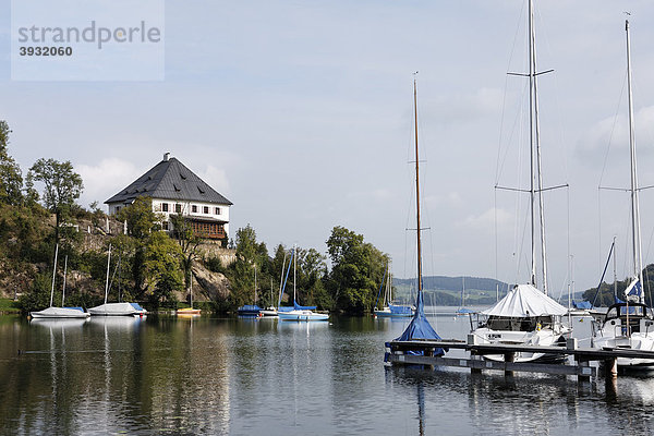 Schloss Mattsee  Weyerbucht  Flachgau  Salzburger Land  Salzburg  Österreich  Europa