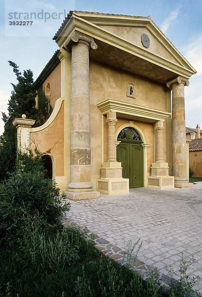 Ch‚teau Minuty  Familienkapelle  provenzalisches Weingut  Gassin  Provence-Alpes-CÙte d'Azur  Var  Süfrankreich  Frankreich  Europa