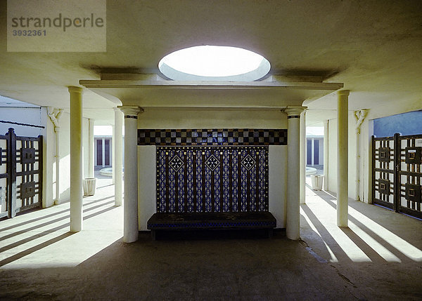 Historischer Strandpavillon  Seebad Deauville  CÙte Fleurie  Basse-Normandie  Frankreich  Europa