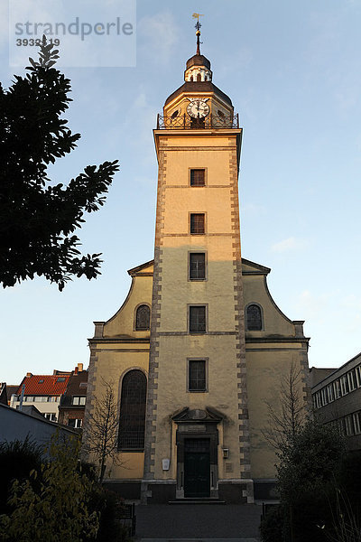 Neanderkirche aus dem 17. Jh.  Altstadt  Düsseldorf  Nordrhein-Westfalen  Deutschland  Europa