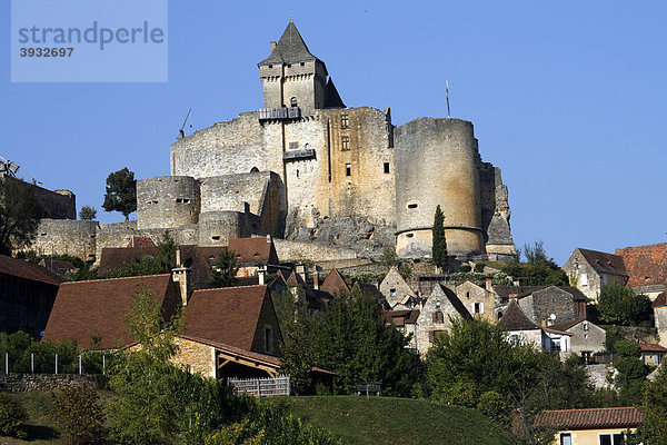 Burg Ch‚teau de Castelnaud  Castelnaud-la-Chapelle  Dordogne  Aquitanien  Frankreich  Europa