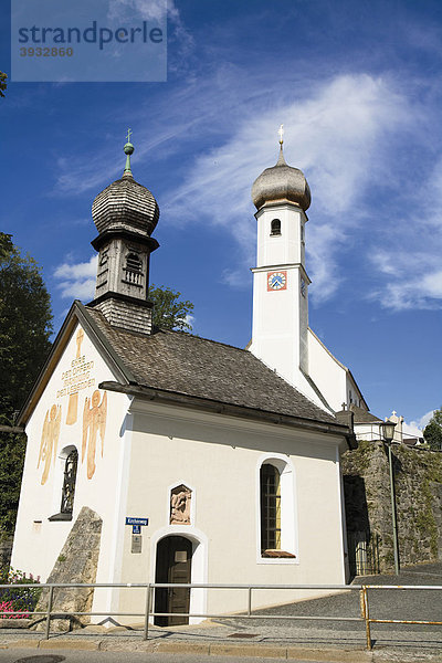 Maria Hilf-Kapelle  Gmund  Tegernsee  Oberbayern  Bayern  Deutschland  Europa