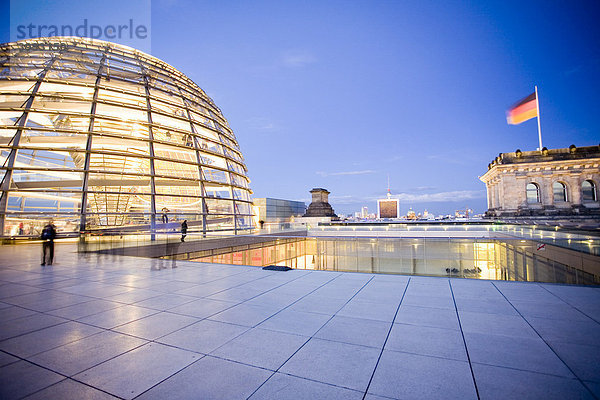 Aussichtsplattform  Reichstag  Berlin  Deutschland  Europa