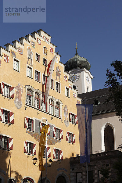 Rathaus  Kufstein  Tirol  Österreich  Europa