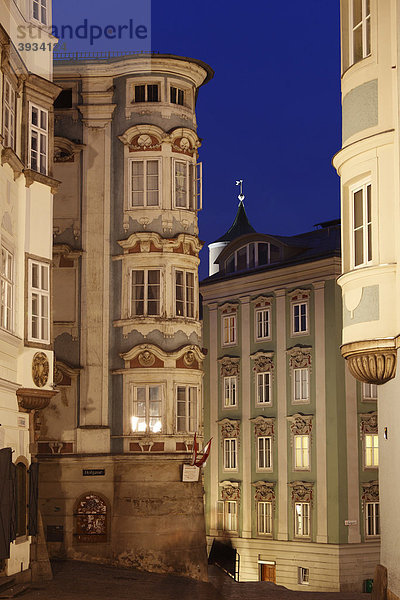 Apothekerhaus in Altstadt  Linz  Oberösterreich  Österreich  Europa