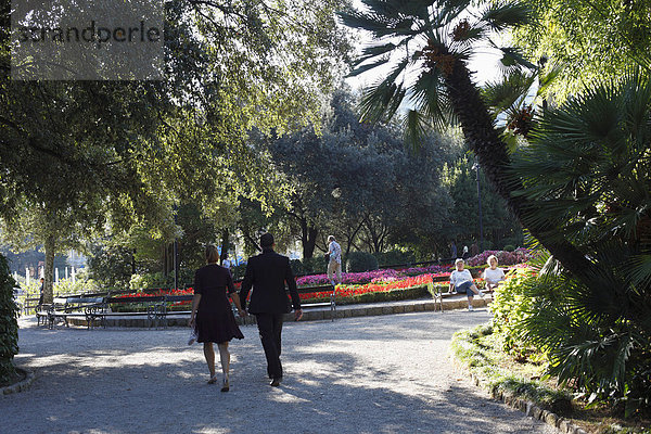 Angiolina-Park  Opatija  Abbazia  Istrien  Kroatien  Europa