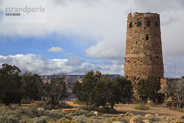 Turm am Grand Canyon  Arizona  USA  Nordamerika