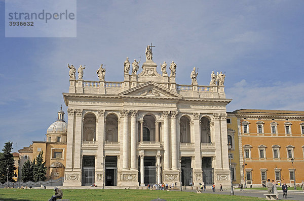 Patriarchalbasilika San Giovanni in Laterano  Lateranbasilika  Rom  Latium  Italien  Europa