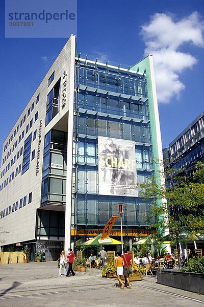 Komed-Haus  SK Stiftung Kultur Haus  moderne Architektur im Mediapark  Neustadt-Nord  Köln  Nordrhein-Westfalen  Deutschland  Europa
