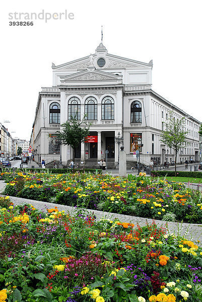 Staatstheater am Gärtnerplatz  Theater  Opernhaus in der Innenstadt  München  Oberbayern  Bayern  Deutschland  Europa