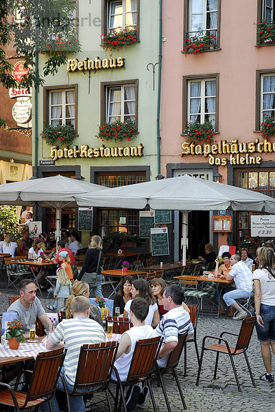 Bar  Cafe  Restaurant  Terrasse am Fischmarkt  Köln  Rheinland  Nordrhein-Westfalen  Deutschland  Europa