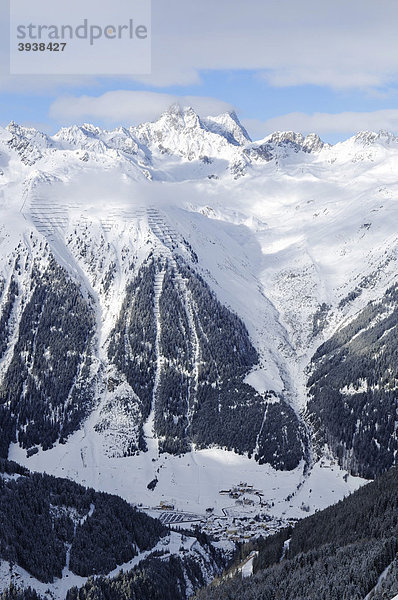Ischgl  Skigebiet Ischgl  Tirol  Österreich  Europa