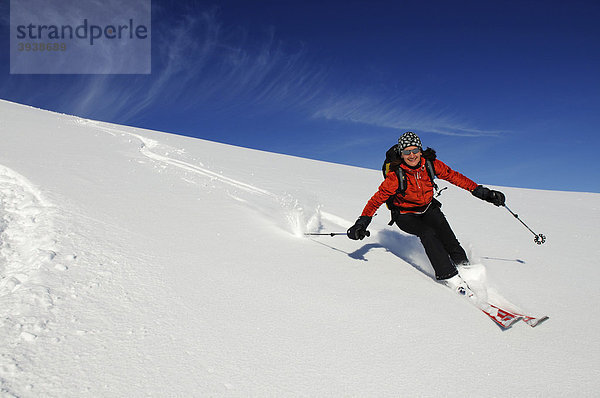 Skitour  Großer Jaufen  Pragser Tal  Hochpustertal  Südtirol  Italien  Europa