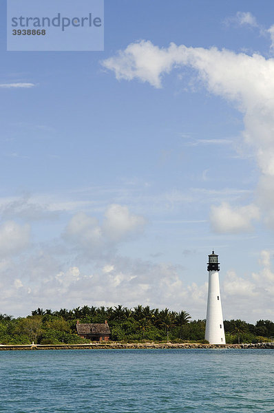 Key Biscayne  Cape Florida State Park  Lighthouse  Leuchtturm  Miami  Florida  USA
