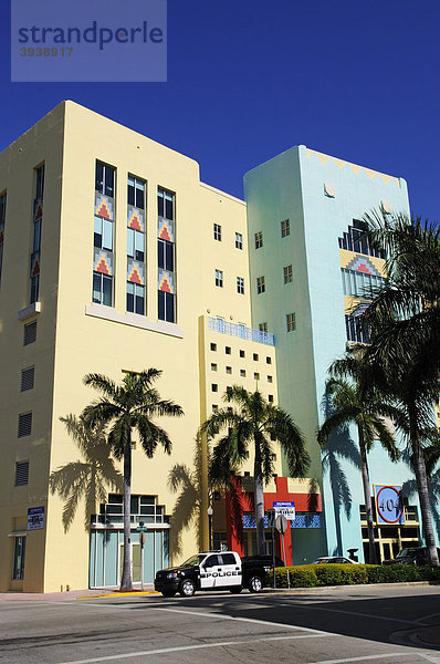 404 Building  Miami South Beach  Art Deco District  Florida  USA