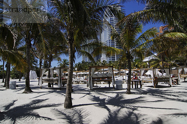 Nikki Beach Restaurant  Miami South Beach  Art Deco District  Florida  USA