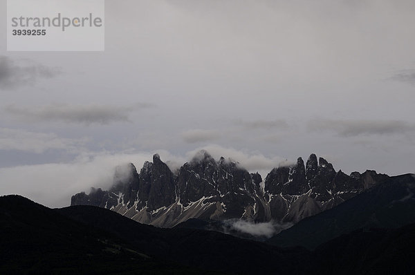 Geislerspitzen  Südtirol  Italien  Europa