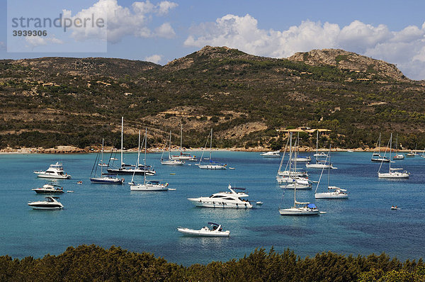 Boote  Golf di Rondinara  Korsika  Frankreich  Europa