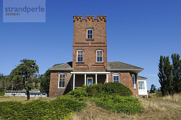 Alexander's Castle  Fort Worden State Park  Port Townsend  Washington State  USA