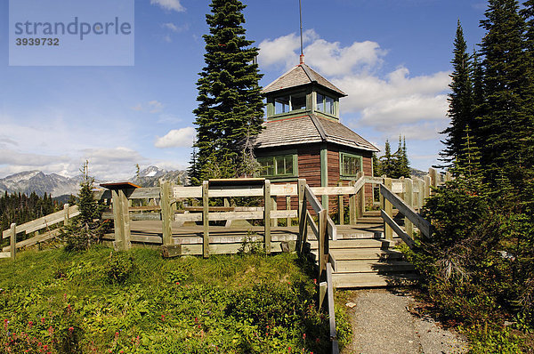 Mount Revelstoke Ranger Station  Meadows in the Sky  Revelstoke Nationalpark  British Columbia  Kanada